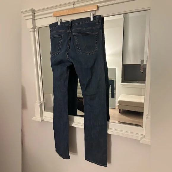 Canali Dark Blue Straight Jeans